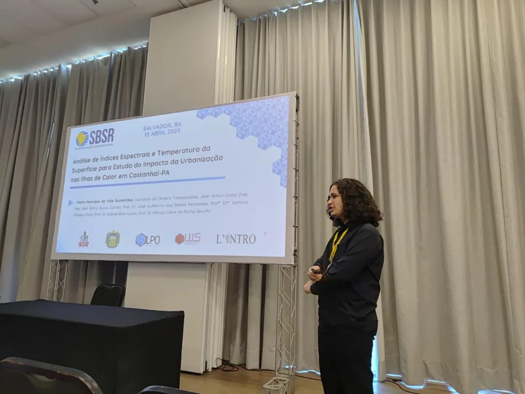 LIIS.LPO presents Study on the Impact Of Heat Islands in Castanhal – PA at SBSR